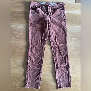 Pilcro and the Letterpress Rust Script Pants